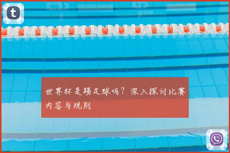 世界杯是踢足球吗?深入探讨比赛内容与规则